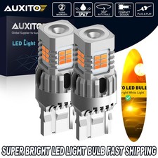 AUXITO 7440 T20 24smd 7443 Signal Amber Turn LED Light BULB INDICATOR Canbus 12V