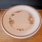 6 Corelle ABUNDANCE Luncheon Plates Fruit Pattern by Corning 8 1/2 Inch Round — photo 9