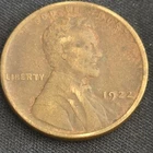 1922 Lincoln Wheat Small Cent Bronze BN Business Strike Circulated Uncertified