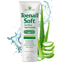 Toenail Softener for Thick Hard Toenails - Safe for Seniors All Ages - Fast-Ac