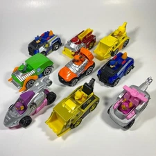 3-3.5” Spin Master Paw Patrol True Metal Diecast Car Lot Of 9
