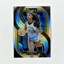 Panini 2025 WNBA Select Angel Reese Chicago Sky #170 Premier Level Silver Holo