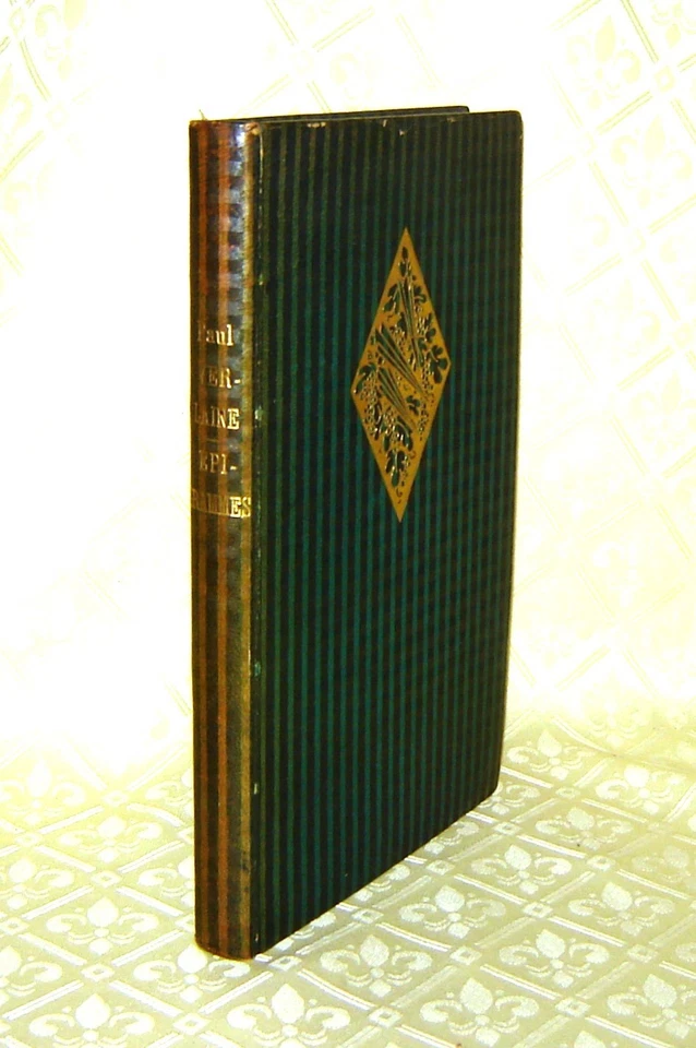 Paul Verlaine : Epigramme 1926 - Reliure d'art Rene Kieffer - Edition numéroté - Photo 3/4