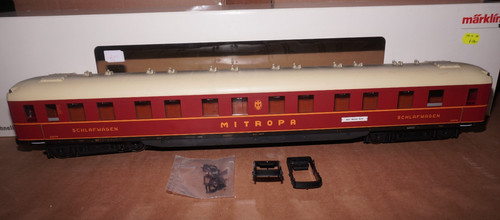 BOD/8] Märklin 58124 Spur 1 Schürzenwagen Schlafwagen Mitropa DRG OVP | Zustand: Gebraucht