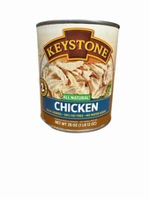 Keystone All Natural Chicken Canned - 28 oz, EXP 10/15/2029