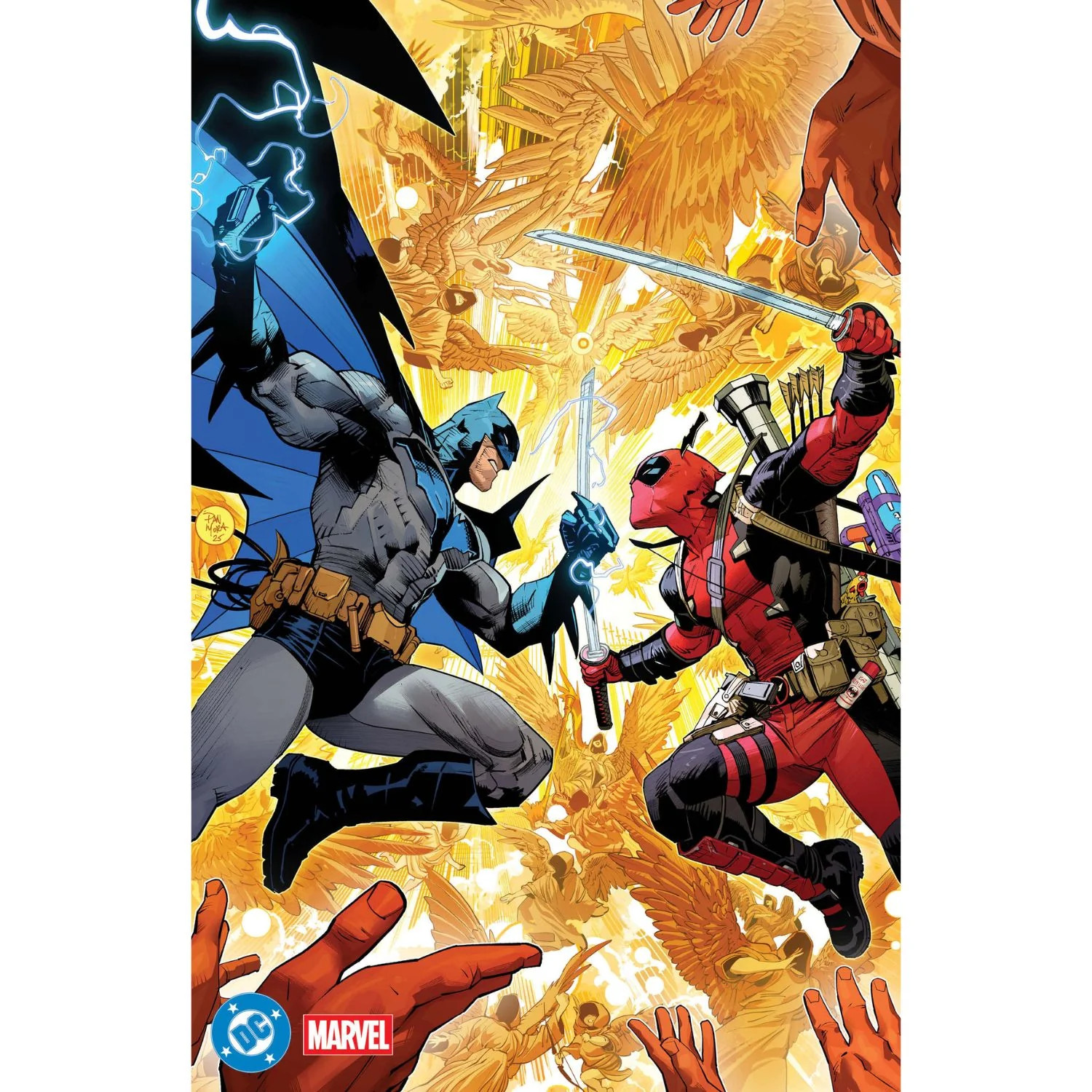 Batman/Deadpool: #1 [Dan Mora Foil Batman Deadpool CVR T] 2025