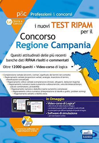 9788893622745 i nuovi Test Ripam Concorso Regione Campania: Ques...di 12000 test