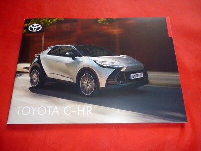 TOYOTA C-HR Flow Business Edition Team Deutschland Lounge GR Sport Prospekt 2023
