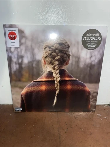 Taylor Swift - Evermore, 2 LP, Target Exclusive Red Vinyl, Sealed