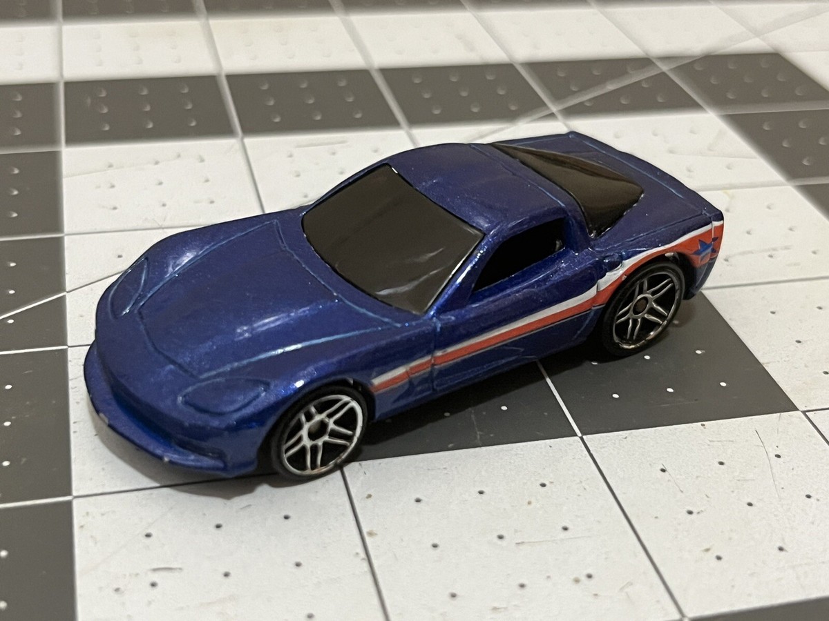 Hot Wheels 2003 C6 Corvette GM Blue Color diecast car Used | eBay