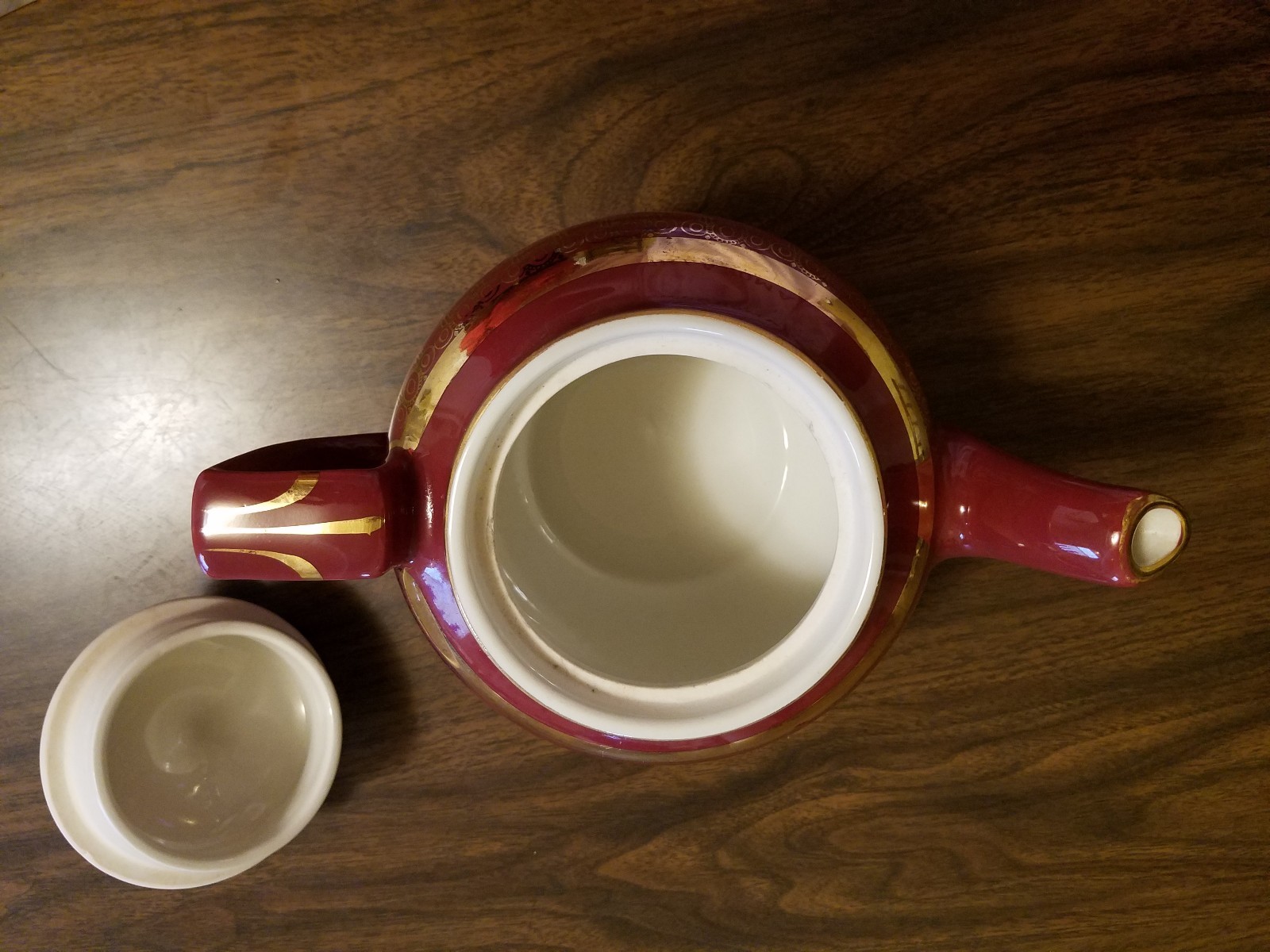 Jewel Tea Hall Teapot eBay