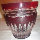 Ajka Intricate Style Hungarian Red Crystal DOF Glasses (Set of 6) (NEW) — photo 7