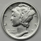Photo of a 1926-D Mercury Dime from an eBay listing that sold on Jul 17, 2026