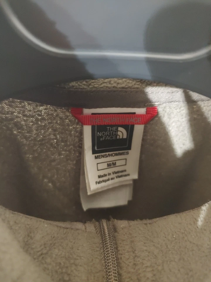 The north face Uomo Giacca chiusa Pile L Jacket Fleece Beige Men Felpa Polartec - Imagen 4 de 4