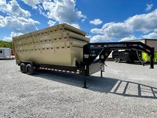 𝐍𝐞𝐰 𝟐𝟎' Gooseneck 𝐑𝐨𝐥𝐥 𝐎𝐟𝐟 𝐃𝐮𝐦𝐩 𝐓𝐫𝐚𝐢𝐥𝐞𝐫 W/ 3=20' Bin PKG
