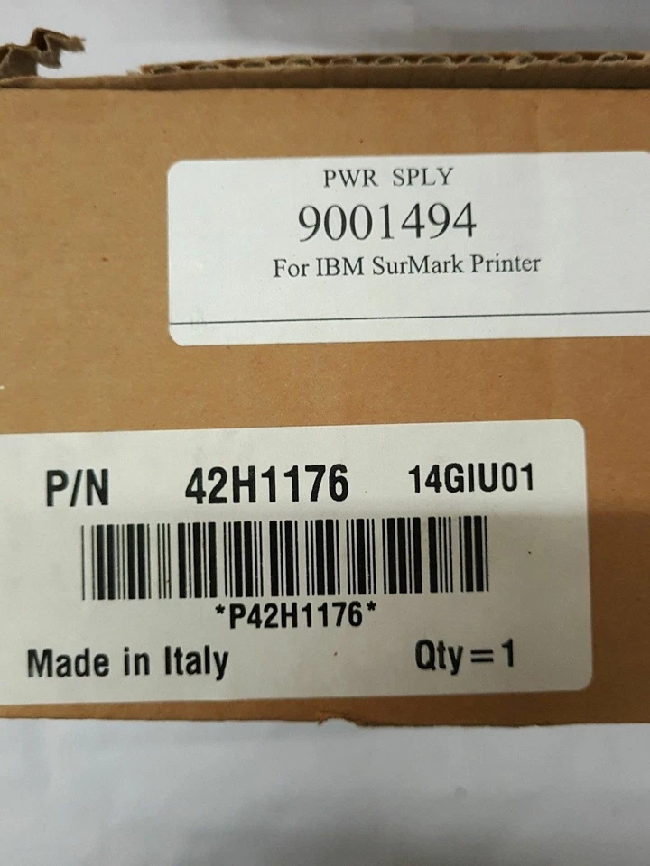 NEW IBM 42H1176 40N6913 3-Pin POWER SUPPLY for 4610 PRINTER 24v 3.125A - Image 3 of 4