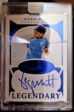 GEORGE BRETT-2021 Flawless Sapphire (#4/7) AUTO/AUTOGRAPH GEM-MINT?