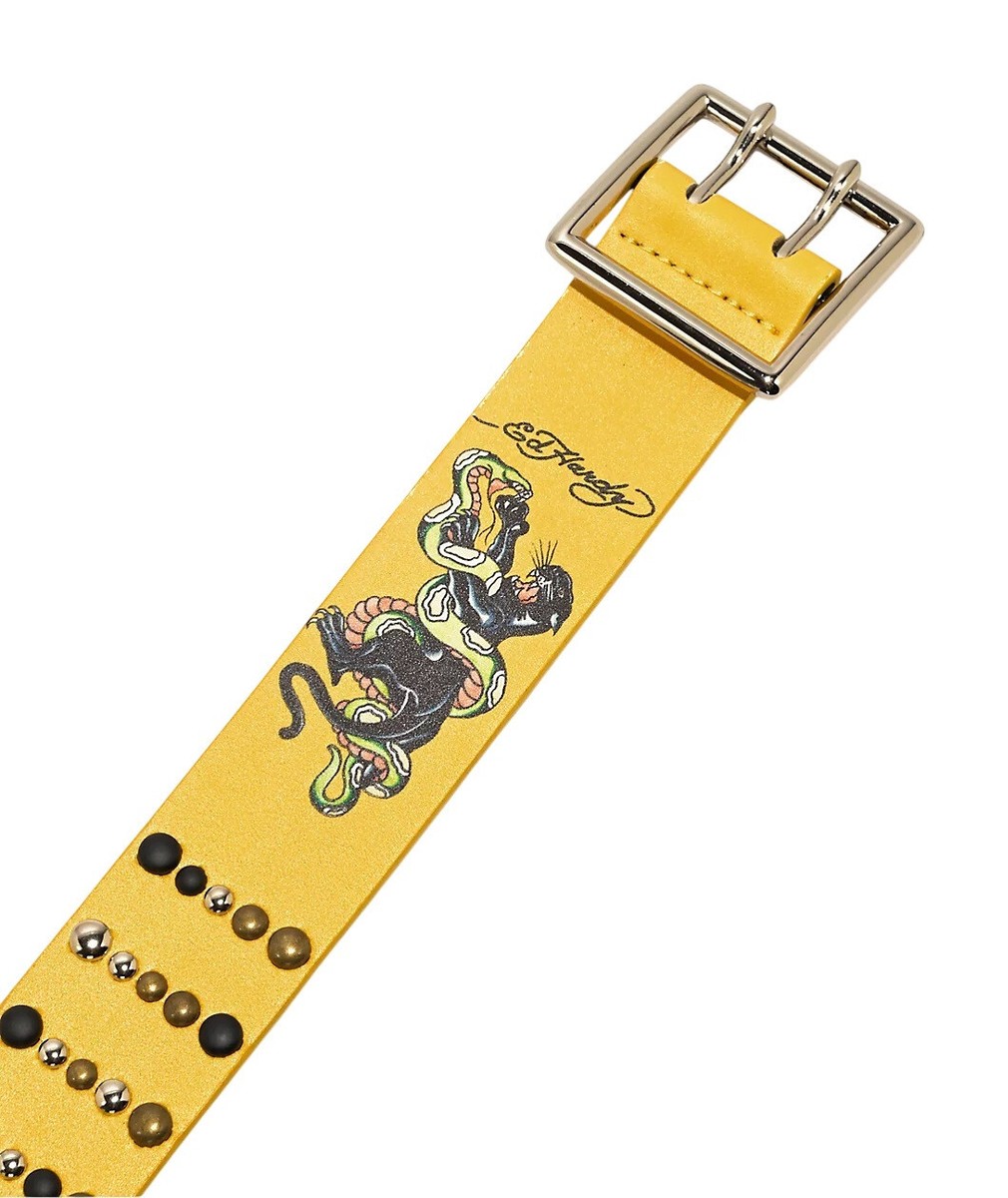 小物 Ed Hardy tiger design belt Ed Hardy Dragon & Tiger Black Reversible Belt | Zumiez