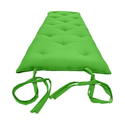 Full Floor Rolling Futon Mattresses, Cotton Shikifuton Mats 3x54x80 Lime