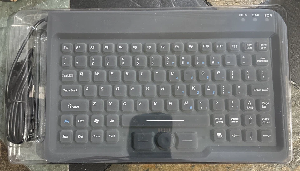 AVS Gear JH-IKB85 Mini silicone slim industrial,washable Waterproof keyboard - Image 2 of 4