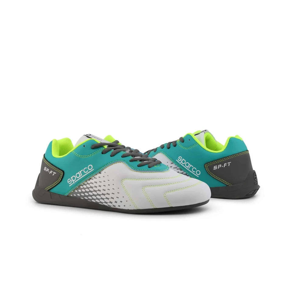 Sparco SP-FTX White/Emerald Shoes Sneakers - image 3 of 4
