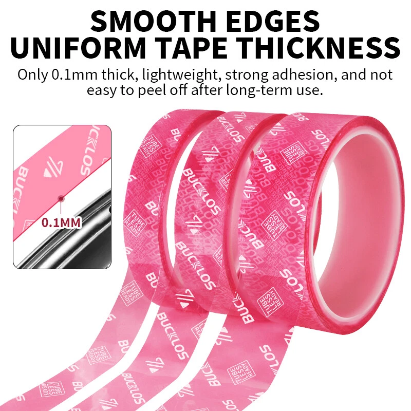 Tiras de cintas de llanta sin cámara para bicicleta de 10 m MTB bicicleta de carretera 17/19/21/23/25/28/30/32/35 mm Foto 2 de 4