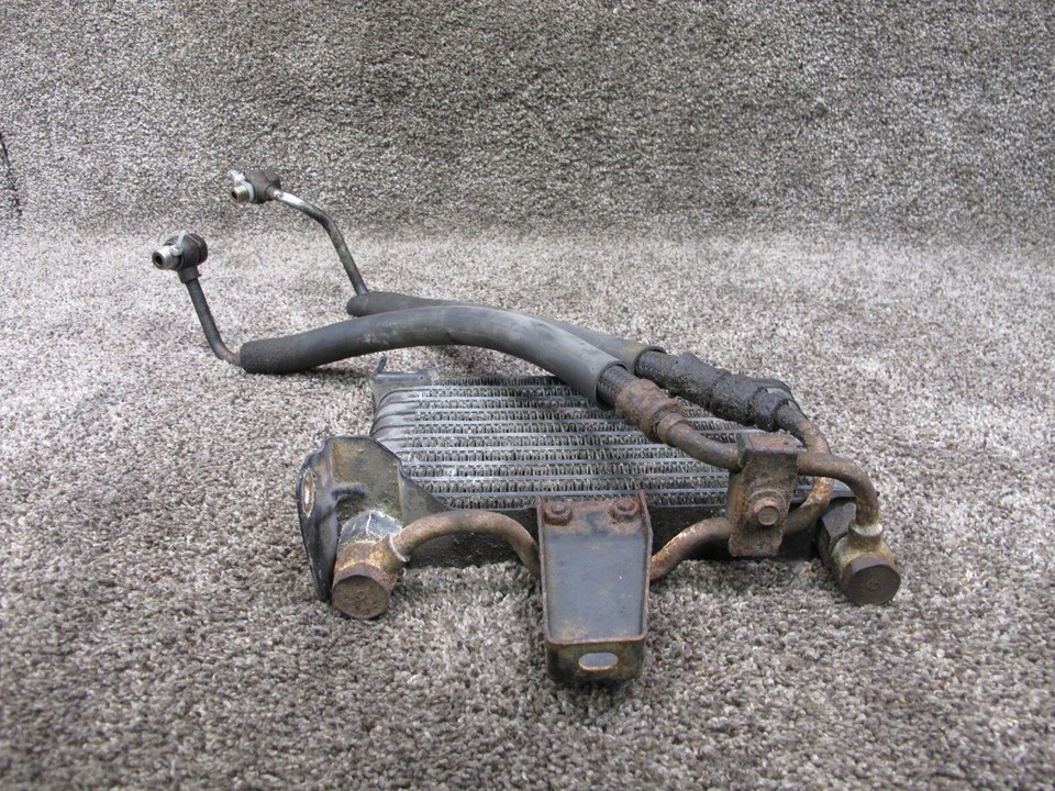 19911999 DODGE STEALTH R/T MITSUBISHI 3000GT VR4 TURBO OIL COOLER W/ LINES eBay