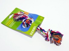 Hundespielzeug Spieltau Zahnknotenseil Seil robust - 20cm - mehrfarbig - Kerbl -