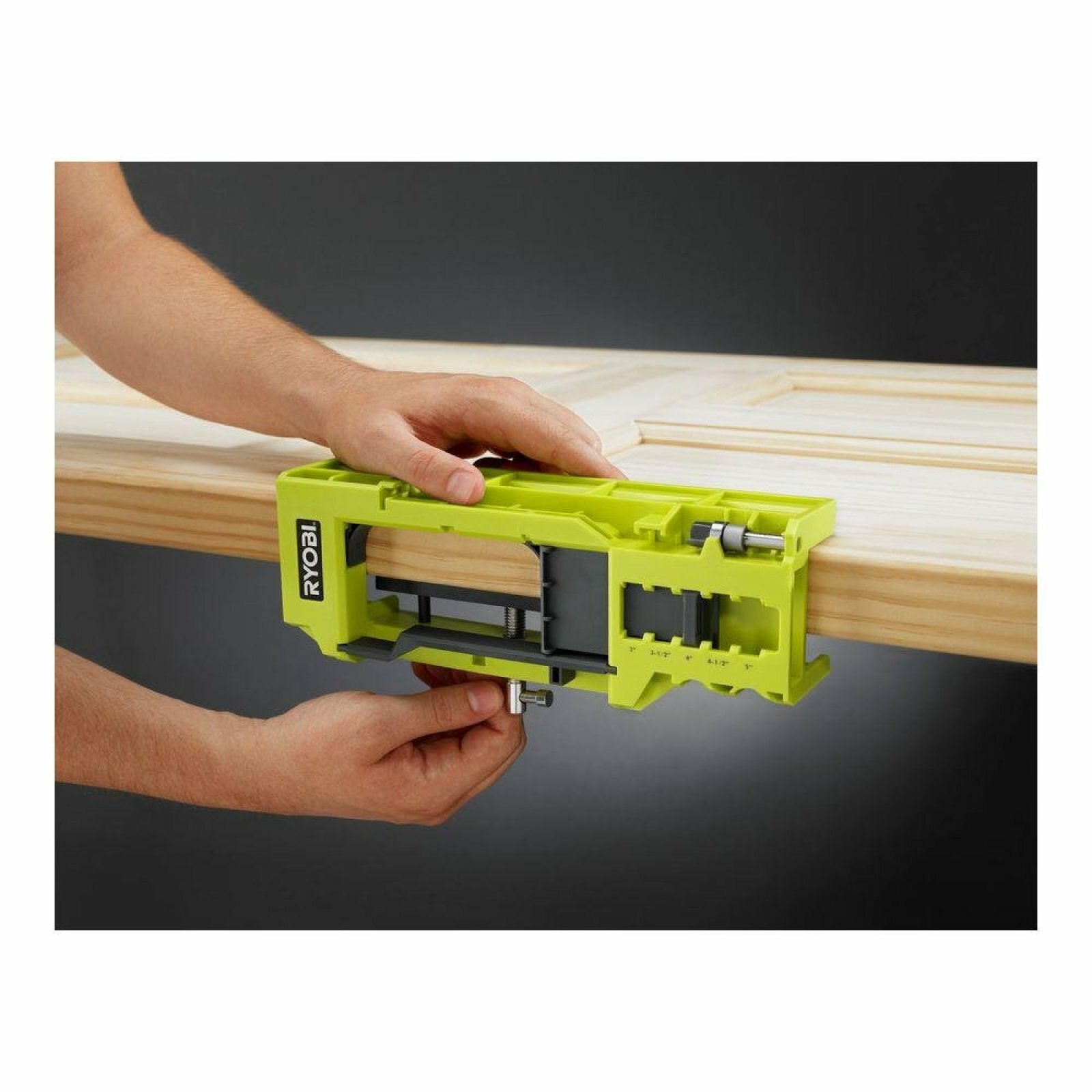 Door Hinge Router Template Installation 
