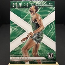 BILL RUSSELL 2021-22 Panini Donruss Power In The Paint Insert #6 Boston Celtics