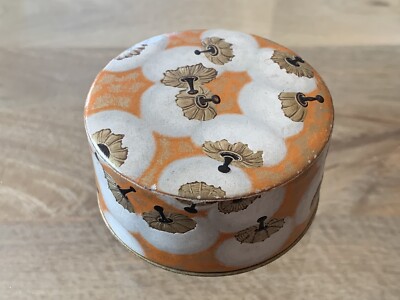VINTAGE DE COTY PARIS FRANKREICH KARTON STAUBPULVER BOX-RACHEL No.1-AU CHYPRE