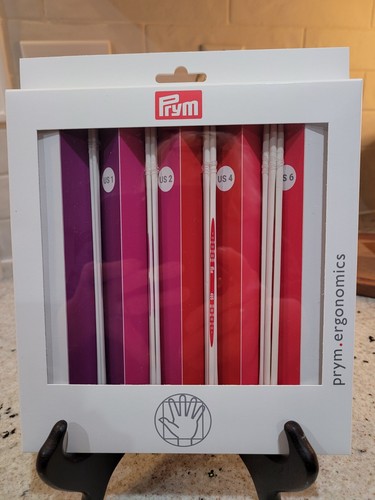2) Prym Ergonomics Double Pointed Knitting Needle Sets: Size US 1, 2, 4 & 6 New - Picture 2 of 8