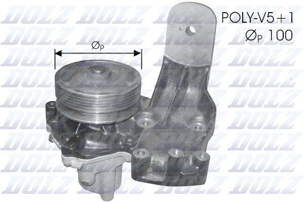 Pompe à eau pour Lancia Prisma 1.9 Diesel et Turbo Diesel