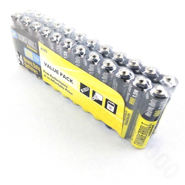 New 24 pack AAA Heavy Duty Contractor Quality Magnum Thunderbolt
