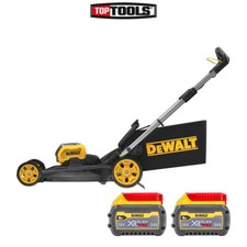 DEWALT DCMWP500 54V XR Push Lawn Mower 530mm With 2 x 6.0Ah Batteries