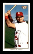 2002 Topps 206 Polar Bear #200C Albert Pujols w/Bat Variation