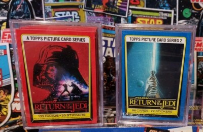 1983 Topps Return Of The Jedi 1 & 2 Complete Card Sets