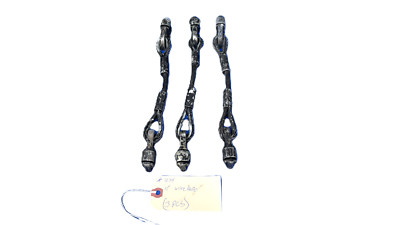 Unbranded 12'' Wire Rope W (2) Quick Release Clips #2134 (LOT OF 3)THS