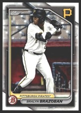 Bralyn Brazoban #BD-124 2024 Bowman Draft Pittsburgh Pirates