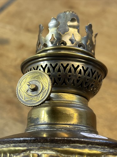 n° 11 Outil ANCIENNE LAMPE A HUILE Décorée - Afbeelding 10 van 13