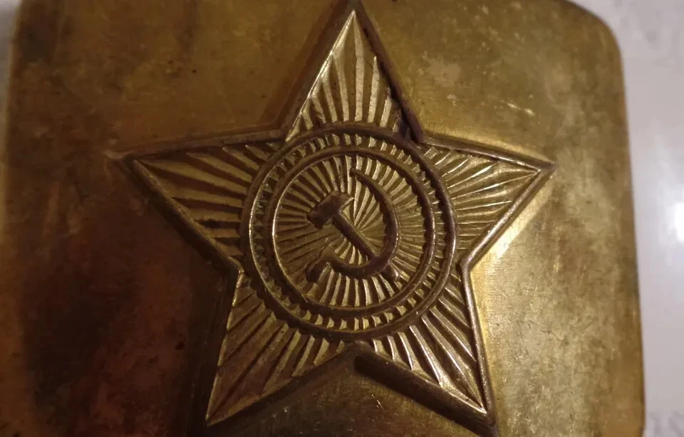 g Original army BELT USSR Russian with Star Buckle for parade Irina Spalko 4150 - Image 4 of 4