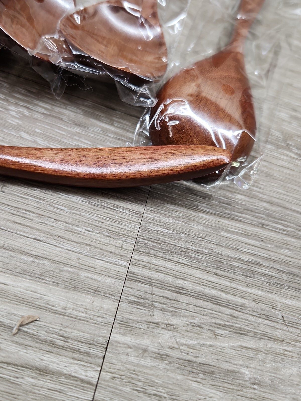 IQCWOOD Korean Wooden Spoon, 6-Piece Wooden Spoons, 7 inch Handmade Natural Asia