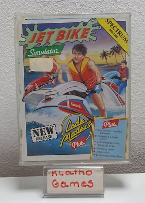 Jet Bike Simulator  - ZX Spectrum 48k/128k Spiel   Sehr Selten  C6826