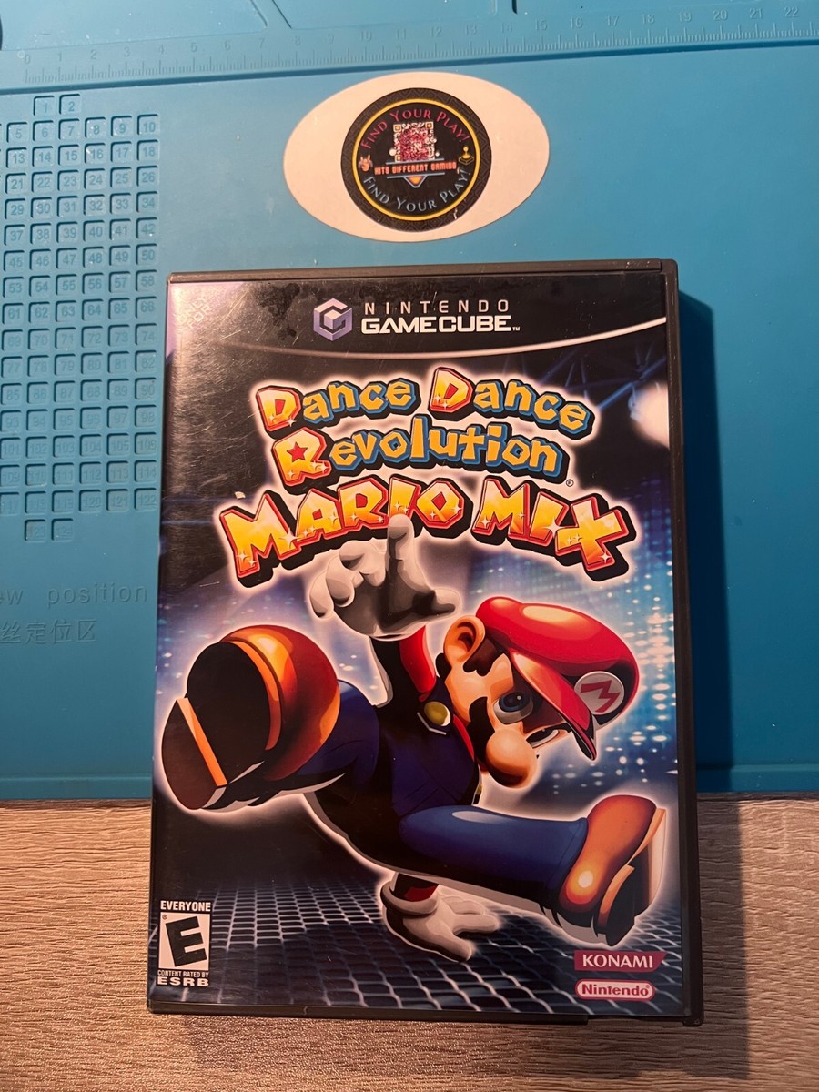 CIB Nintendo GameCube Game Dance Dance Revolution Mario Mix