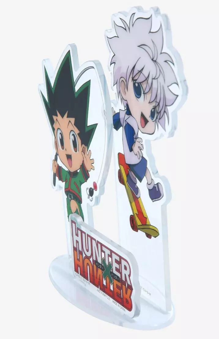  ABYSTYLE Hunter X Hunter Killua Zoldyck Acryl® Stand Figure 4  Tall Anime Manga Desktop Accessories Merch Gift : Toys & Games