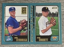 Mike Stodolka Sean Burnett 2001 Topps Draft Picks Rookie #359   *I421*