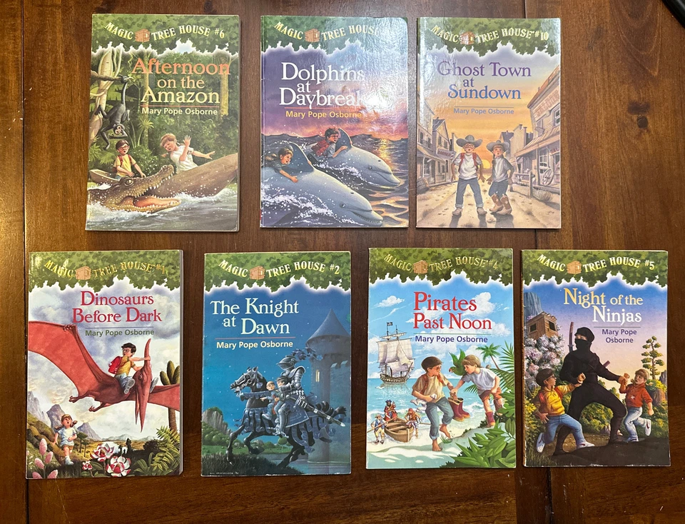 Magic Tree House Books Lot Of 25 Series by Mary Pope Osborne. Dinosaurs Kids - Image 4 of 4