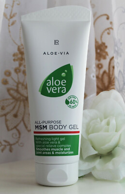 LR Aloe Vera Multifunktionales MSM Krper Gel All-Purpose MSM Body Gel 200  ml | eBay.de
