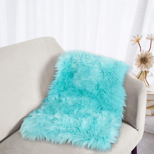 Latepis Faux Fur Sheepskin Area Rugs Soft Shaggy Carpet for Living Room Bedroom - Picture 54 of 219