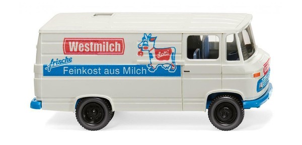 Wiking 027058, Mercedes Mb L 406 Kastenwagen, Westmilch, Neu, Ovp, 04/21-image